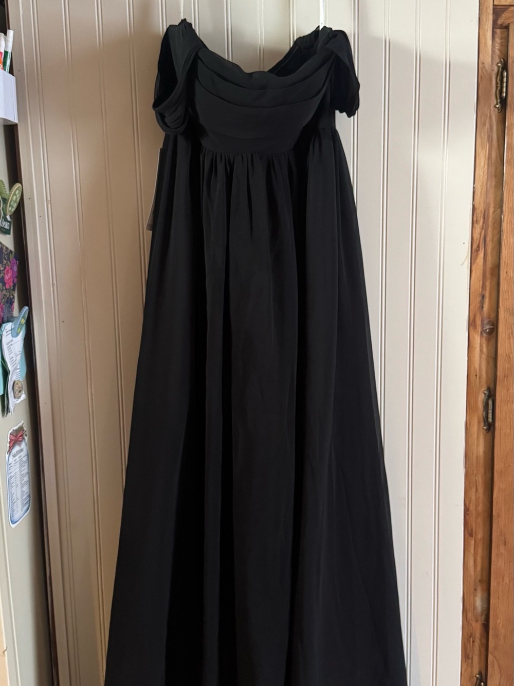 Azazie Black Maternity Formal Gown